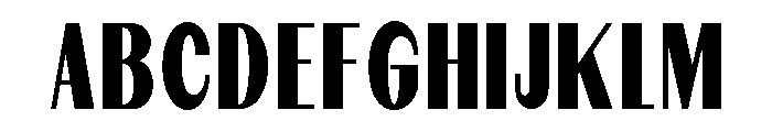 Dietary Extra Bold Condensed Font UPPERCASE
