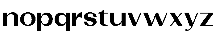 Dietary Extra Bold Expanded Font LOWERCASE