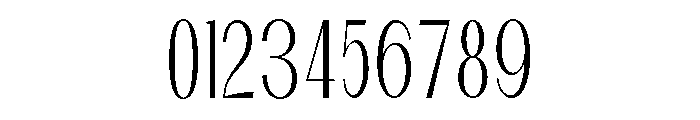 Dietary Extra Light Condensed Font OTHER CHARS