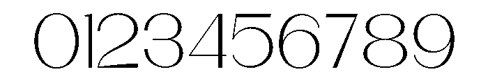 Dietary Extra Light Expanded Font OTHER CHARS