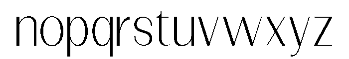 Dietary Extra Light Font LOWERCASE