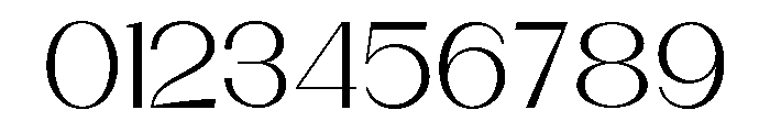 Dietary Light Expanded Font OTHER CHARS
