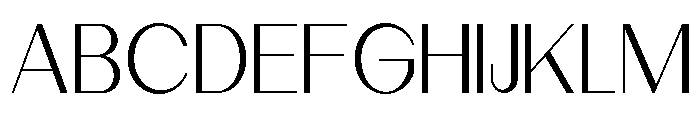 Dietary Light Semi Expanded Font UPPERCASE