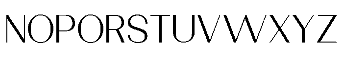 Dietary Light Semi Expanded Font UPPERCASE