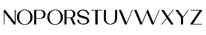 Dietary Medium Expanded Font UPPERCASE