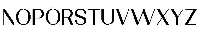 Dietary Medium Semi Expanded Font UPPERCASE