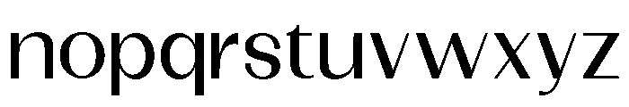 Dietary Medium Semi Expanded Font LOWERCASE