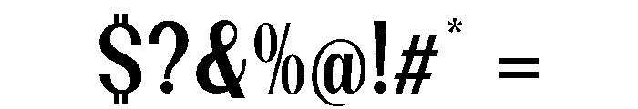 Dietary SemBd SemiCond Font OTHER CHARS