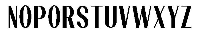 Dietary Semi Bold Condensed Font UPPERCASE