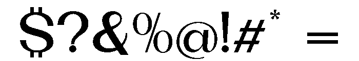 Dietary Semi Bold Expanded Font OTHER CHARS
