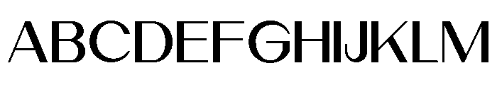 Dietary Semi Bold Expanded Font UPPERCASE