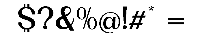 Dietary Semi Bold Semi Expanded Font OTHER CHARS