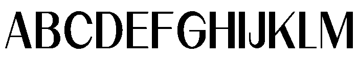 Dietary Semi Bold Font UPPERCASE