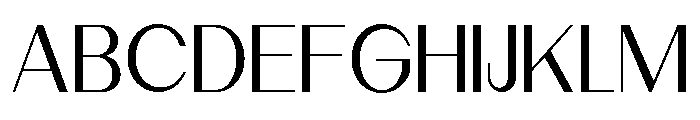 Dietary Semi Expanded Font UPPERCASE