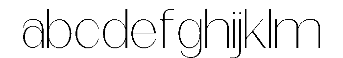 Dietary Thin Semi Expanded FONT