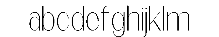Dietary Thin FONT