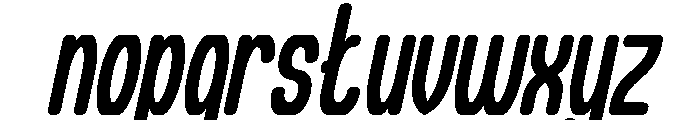 Different Logic Bold Italic Font LOWERCASE