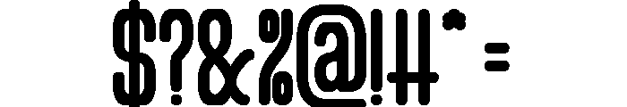 Different Logic Bold Font OTHER CHARS