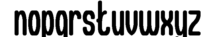 Different Logic Bold Font LOWERCASE