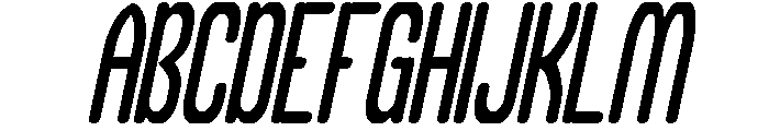 Different Logic Italic Font UPPERCASE