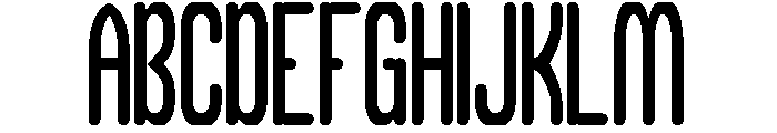 Different Logic Font UPPERCASE