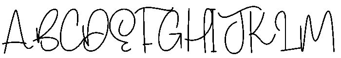 Difficulty Font UPPERCASE