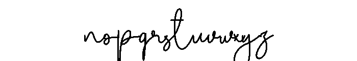 Difficulty Font LOWERCASE
