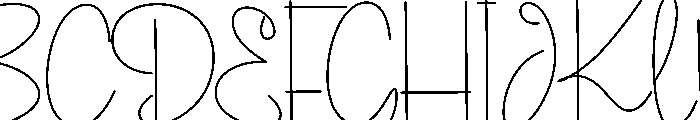Digicam Font UPPERCASE