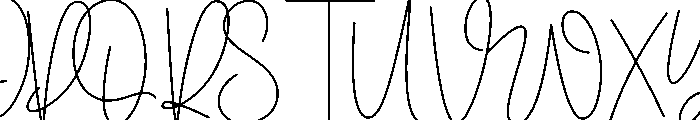 Digicam Font UPPERCASE