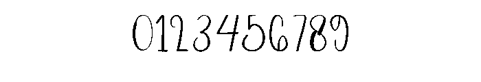 Digital Background Font OTHER CHARS