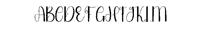 Digital Background Font UPPERCASE