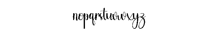 Digital Background Font LOWERCASE