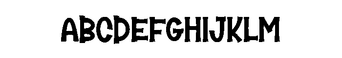 Digital Birthday Font UPPERCASE