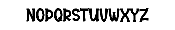 Digital Birthday Font UPPERCASE