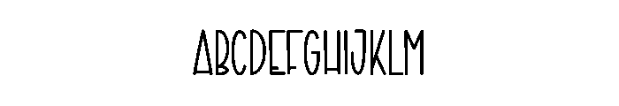 Digital Bookmark Font UPPERCASE