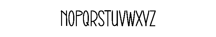 Digital Bookmark Font LOWERCASE