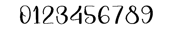 Digital Easter Font OTHER CHARS