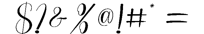 Digital Halloween Font OTHER CHARS