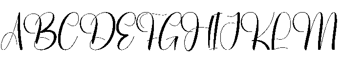 Digital Halloween Font UPPERCASE