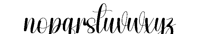 Digital Halloween Font LOWERCASE