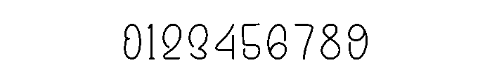 Digital Handwriting Font OTHER CHARS