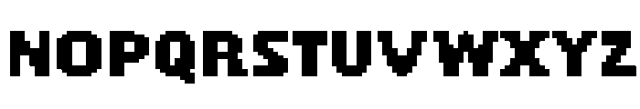 Digital Match Sans One Font UPPERCASE