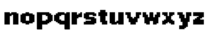 Digital Match Sans One Font LOWERCASE