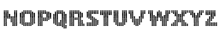 Digital Match Sans Three Font UPPERCASE