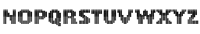 Digital Match Sans Two Font UPPERCASE