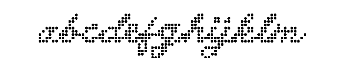 Digital Match Script Threee FONT