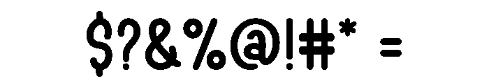 Digital Memories Font OTHER CHARS