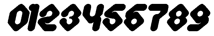 Digital Monkey Bold Italic Font OTHER CHARS
