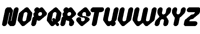 Digital Monkey Bold Italic Font UPPERCASE