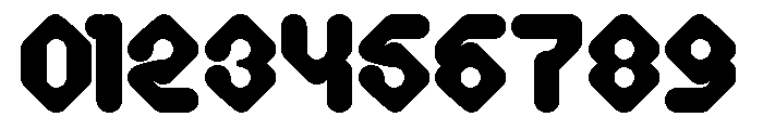 Digital Monkey Bold Font OTHER CHARS